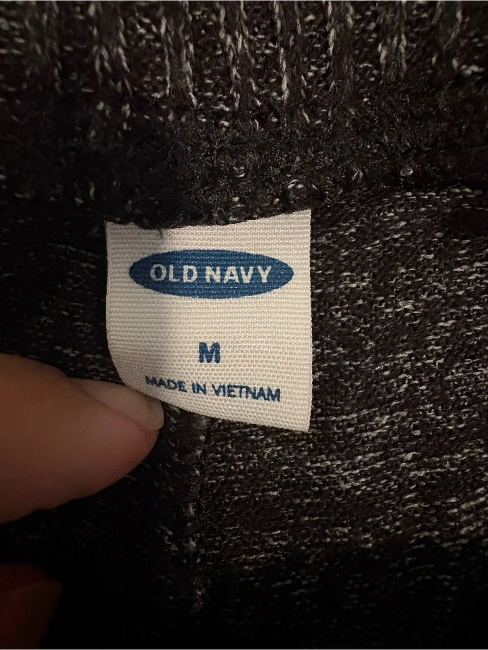 Old Navy Women’s Black Heather Jogger Pajamas